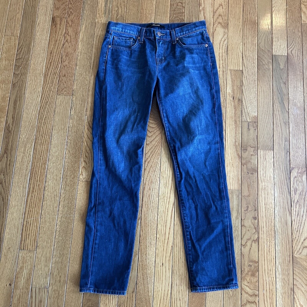 J BRAND Women's Size 25 AIDAN Ringer Wash Mid Rise Boyfriend Jeans